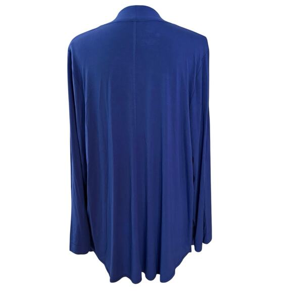 NEW T by Talbots Size XL UPF 50+ Open Front Cardigan Pockets - Picture 2 of 5